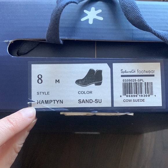 Splendid Suede Tan Boots Hamptyn - Picture 3 of 8